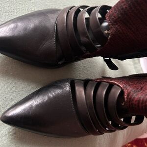 Rebecca Minkoff Black Leather Ankle Booties